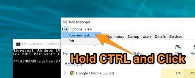 12 enkla sätt att öppna CMD - Kommandotolk på Windows 10