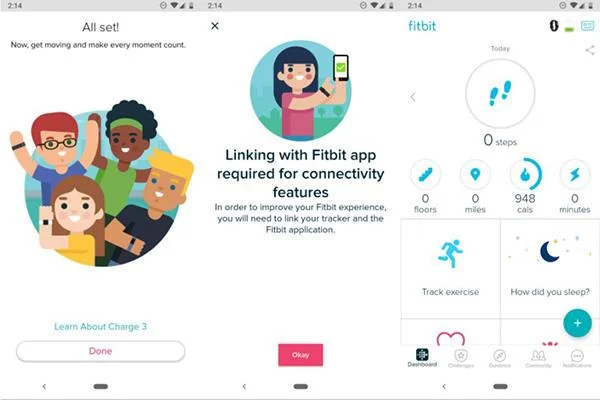 Hur man ställer in Fitbit Charge 3-klocka på Android