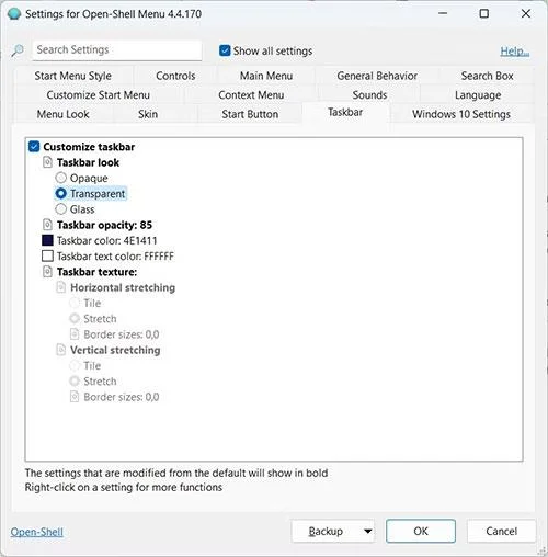 Hur man använder Open-Shell i Windows 11