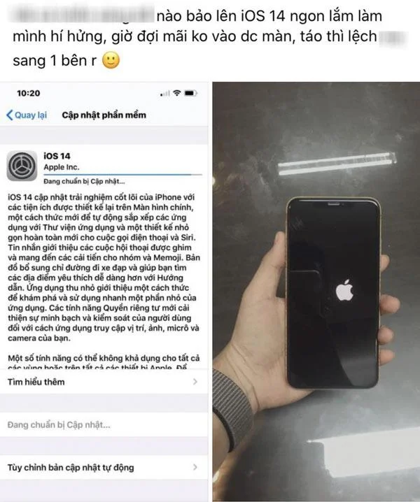 Varning: iOS 14 fortsätter att ha fel