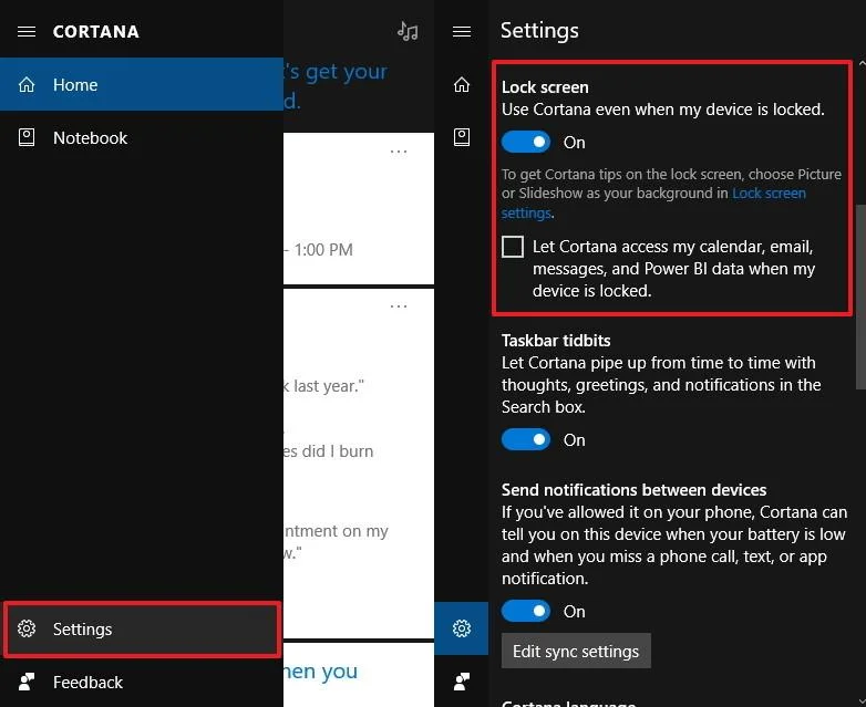 Instruktioner för optimal installation för Cortana på Windows 10 (del 1)