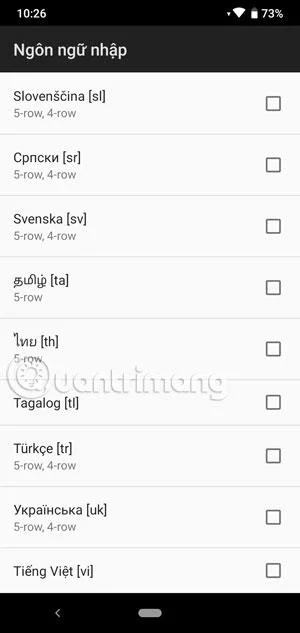 Kolekce klávesnicových aplikací pro technické programátory na telefonech