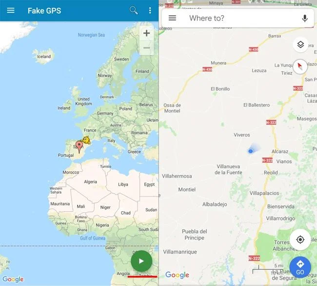 Hur man fejkar GPS på telefonen