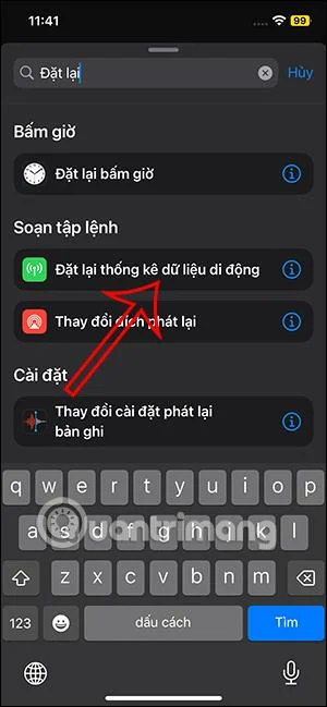 Hur man automatiskt återställer iPhone mobildatastatistik