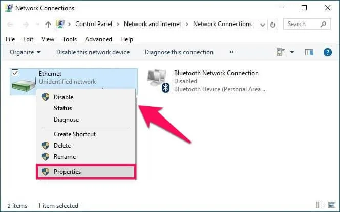 Åtgärda snabbt felet "WiFi har inte en giltig IP-konfiguration" i Windows 10