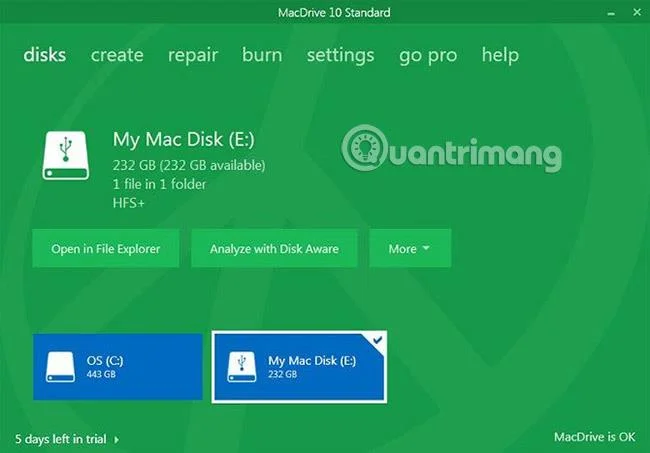 6 metoder för att läsa Mac-enhet i Windows
