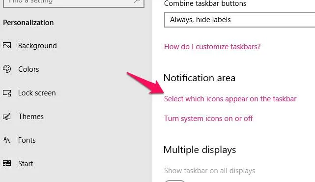 Opravte chybějící ikonu OneDrive na hlavním panelu ve Windows 10