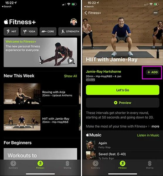 Allt du behöver veta om den nya Fitness-appen på iPhone