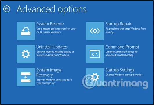 8 sätt att öppna avancerade startalternativ på Windows 10 8 sätt att öppna avancerade startalternativ på Windows 10
