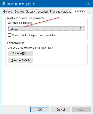 Åtgärda felet att öppna nedladdningsmappen i Windows 10 för långsamt