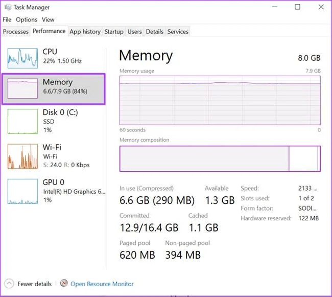 4 nejlepší způsoby, jak zkontrolovat kapacitu paměti RAM v systému Windows 11