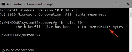 Komprimera filen hiberfil.sys för att frigöra diskutrymme i Windows 10