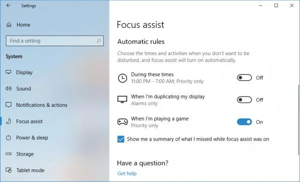 Anmärkningsvärda nya funktioner i Windows 10 April 2018 Update