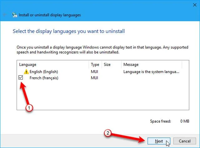 Hur man ändrar systemspråk i Windows 10