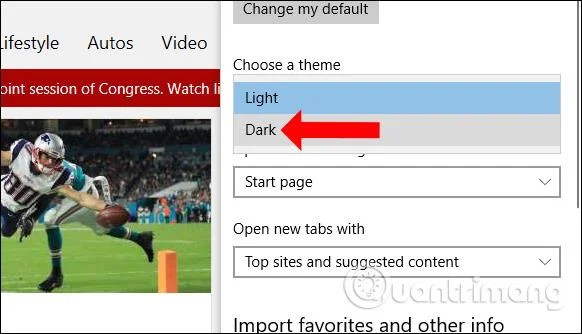 Hur man installerar Dark Mode-gränssnittet för valfri Windows 10-skärm