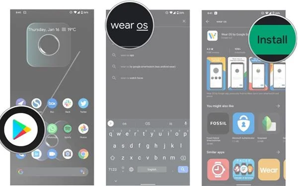 Hur man ansluter Wear OS smartwatch till Android-telefon Hur man ansluter Wear OS smartwatch till Android-telefon