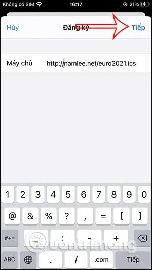 Hur man lägger till matchschema för EURO 2021 på iPhone
