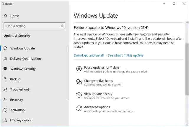 Byl vydán Windows 10 21H1, který přidal několik nových funkcí a odstranil některé zastaralé funkce Byl vydán Windows 10 21H1, který přidal několik nových funkcí a odstranil některé zastaralé funkce