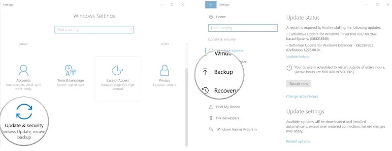 Как да архивирате изображения на компютър с Windows 10?