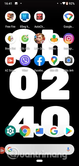 Hur man ställer in Android-bakgrund med timer