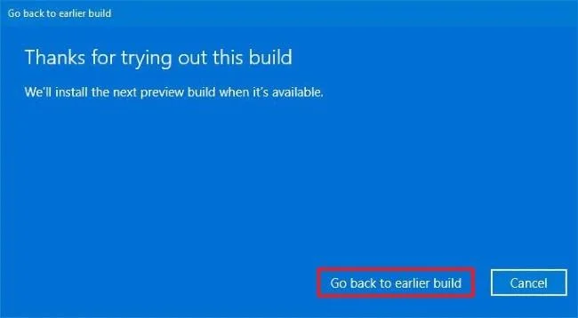 Hur man tar bort Windows 10-uppdateringen för att återgå till den gamla Windows-versionen