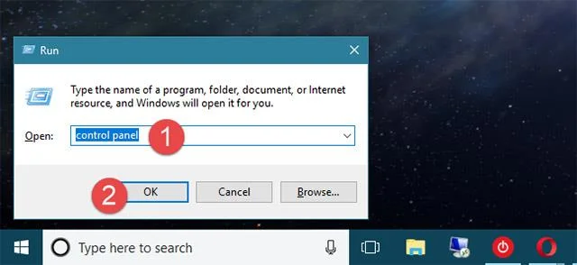 Hur man öppnar Kontrollpanelen i Windows 10, 8.1, 7