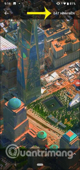 Hur man installerar 3D city wallpaper för Android