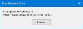 Картирайте OneDrive като мрежово устройство в Windows 10