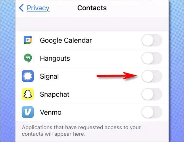 Jak zkontrolovat, které aplikace přistupují k vašim kontaktům na iPhone