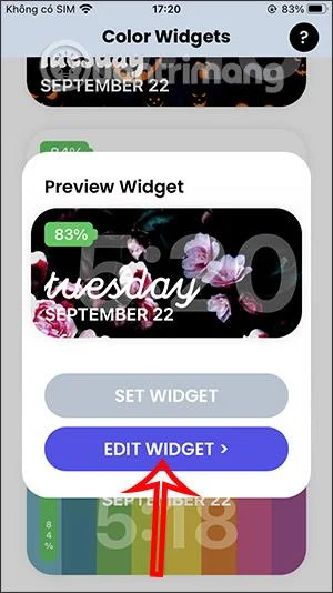 Hur man använder färgwidgetar för att skapa kalender- och batteriwidgetar på iOS