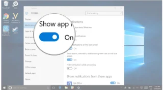 Så här anpassar och inaktiverar (stänger av) Action Center på Windows 10