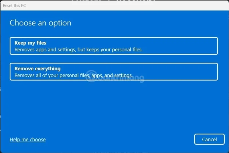 Jak resetovat Windows 11, obnovit původní nastavení Windows 11