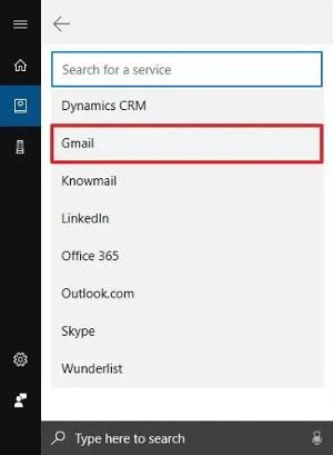 Så här ansluter du ett Gmail-konto till Cortana på Windows 10 Så här ansluter du ett Gmail-konto till Cortana på Windows 10