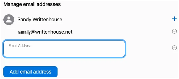 Instruktioner för att konfigurera en anpassad e-postdomän på iCloud