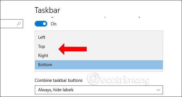 Jak změnit polohu hlavního panelu v systému Windows 10