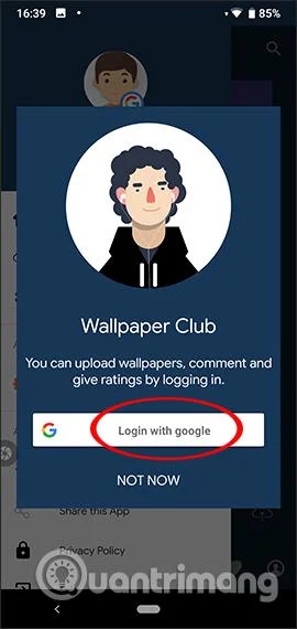 Hur man automatiskt ändrar Android-bakgrund med Wallpaper Club