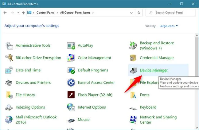 15 sätt att öppna Enhetshanteraren i Windows 10