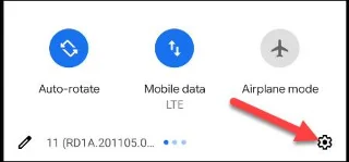 Hur man söker efter inställningsalternativ i menyn Inställningar på Android