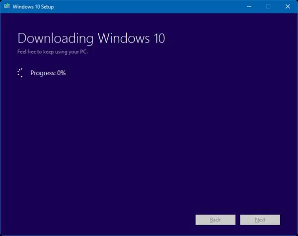 Installera Windows 10 med Microsofts Refresh Windows Tool