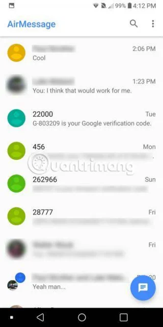 Hur man använder iMessage på Android