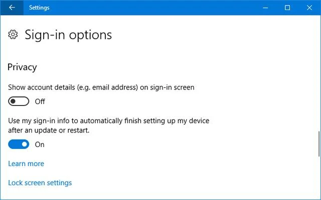 9 nya installationsfunktioner i Windows 10 Fall Creators Update