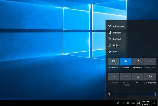 Microsoft har precis lanserat funktionen Control Center för Windows 10