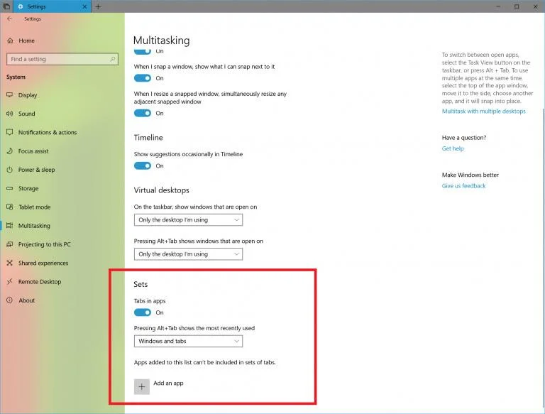 Microsoft släpper Windows 10 Redstone 5 build 17639 uppdatering, omfattande förbättring av Windows Sets Microsoft släpper Windows 10 Redstone 5 build 17639 uppdatering, omfattande förbättring av Windows Sets